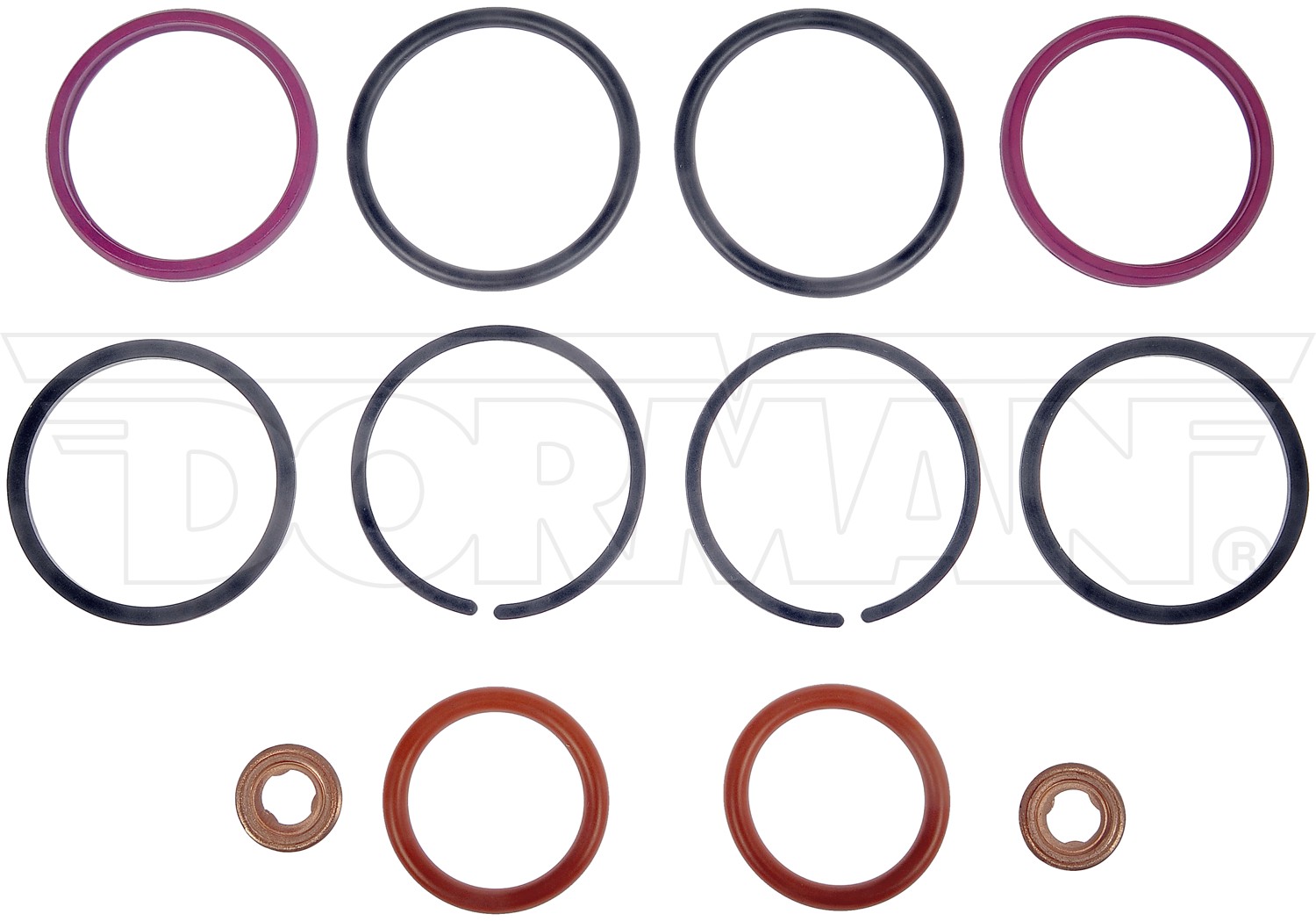 Dorman DOR-904-206 Diesel Fuel Injector O-ring Kit - Image 3