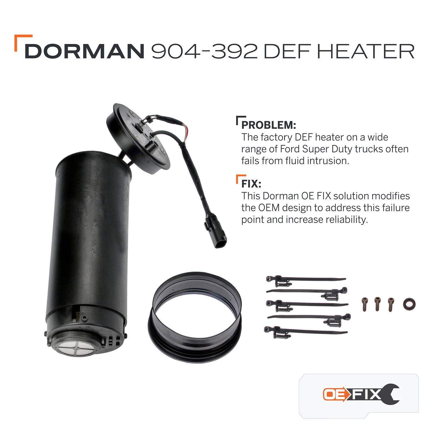Dorman DOR-904-392 Diesel Exhaust Fluid Heater - Image 5