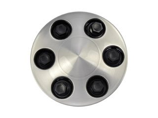 Dorman DOR-909-011 Wheel Center Cap - Brushed Aluminum Look