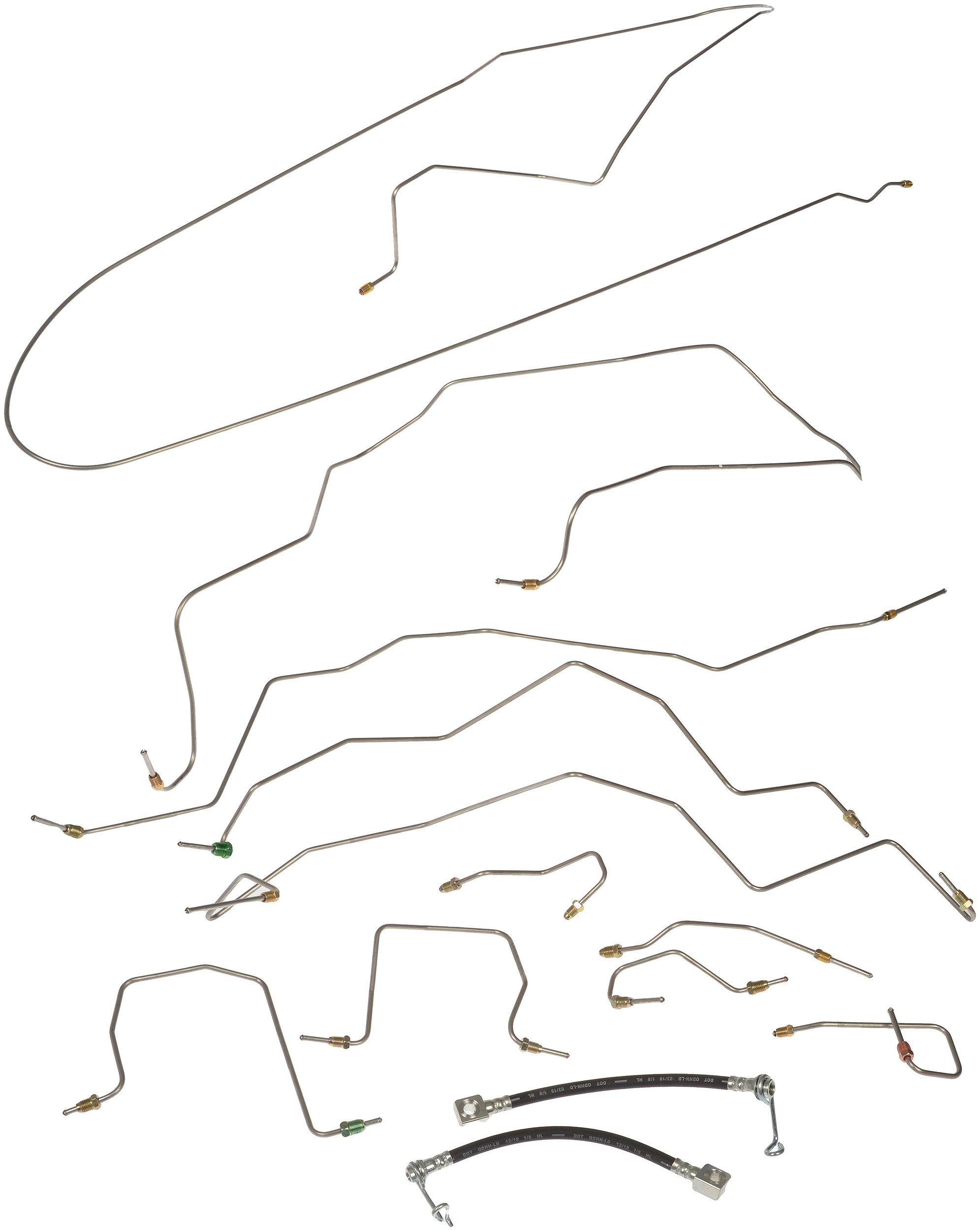 Dorman 919-039 Stainless Steel Preformed Brake Line Kit