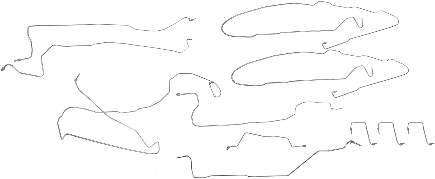 Dorman DOR-919-154 Stainless Steel Brake Line Kit - Image 2