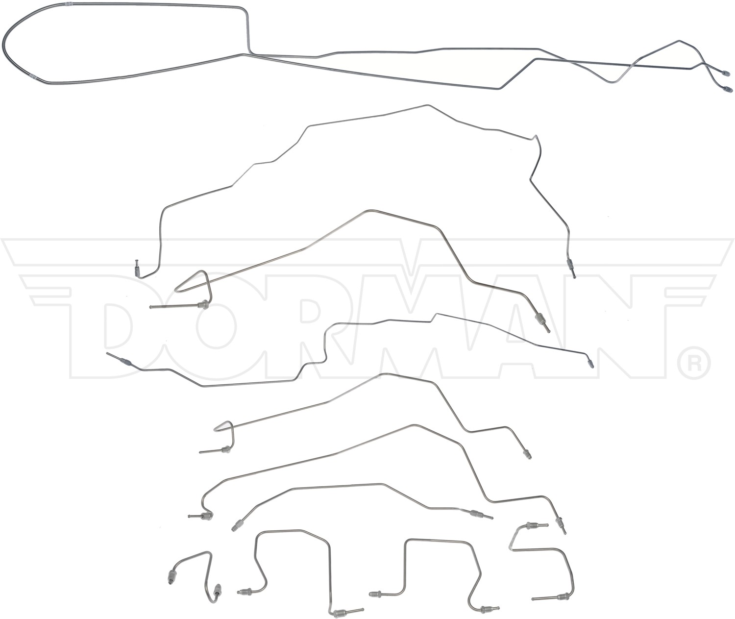 Dorman 919-260 Stainless Steel Preformed Brake Line Kit - Image 2