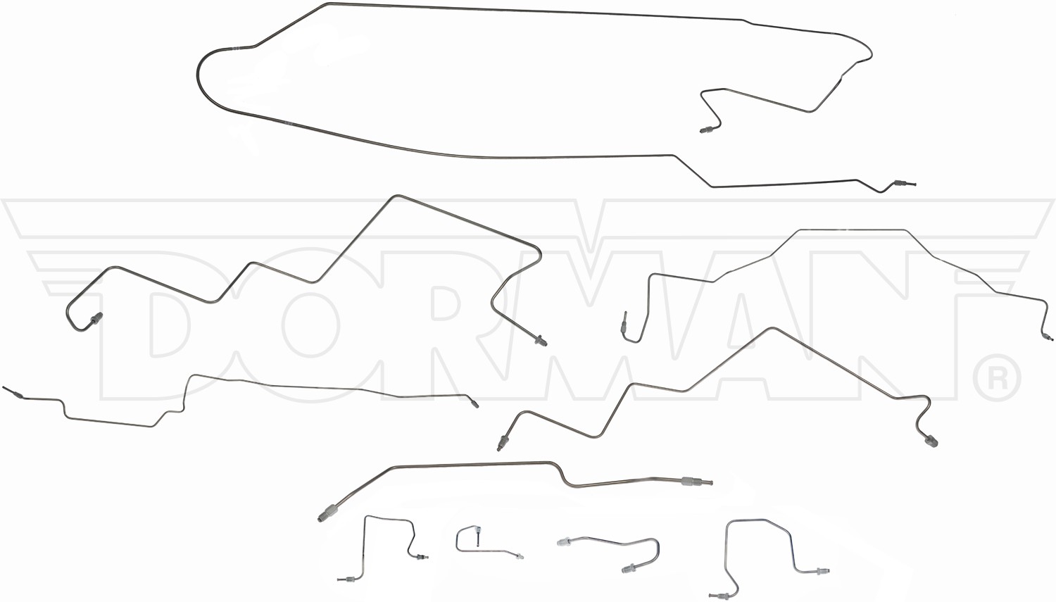 Dorman 919-263 Stainless Steel Preformed Brake Line Kit