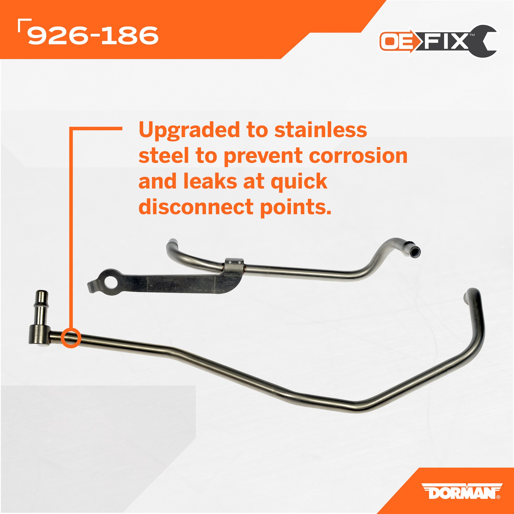 Dorman DOR-926-186 Turbo Coolant Line Kit - Image 8