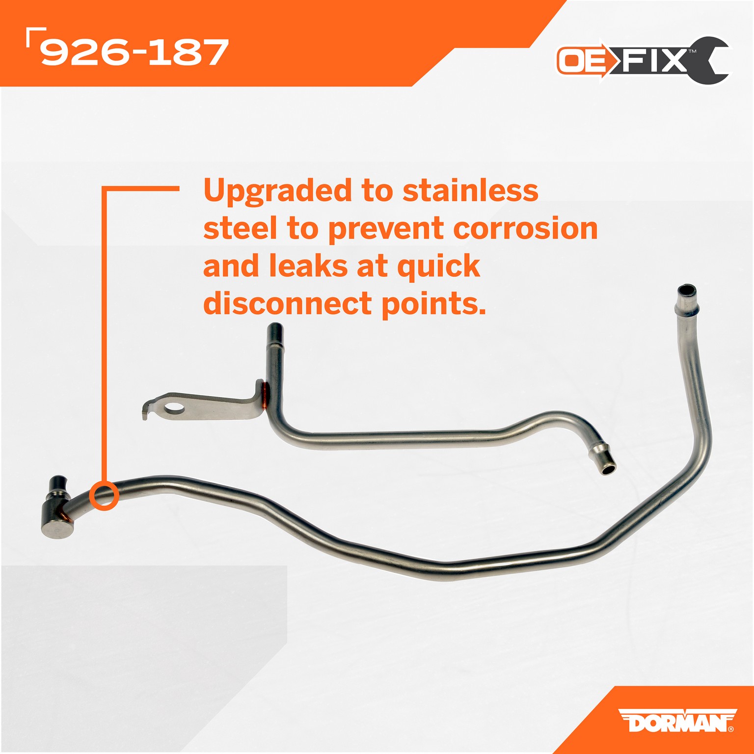 Dorman DOR-926-187 Turbo Coolant Line Kit - Image 9