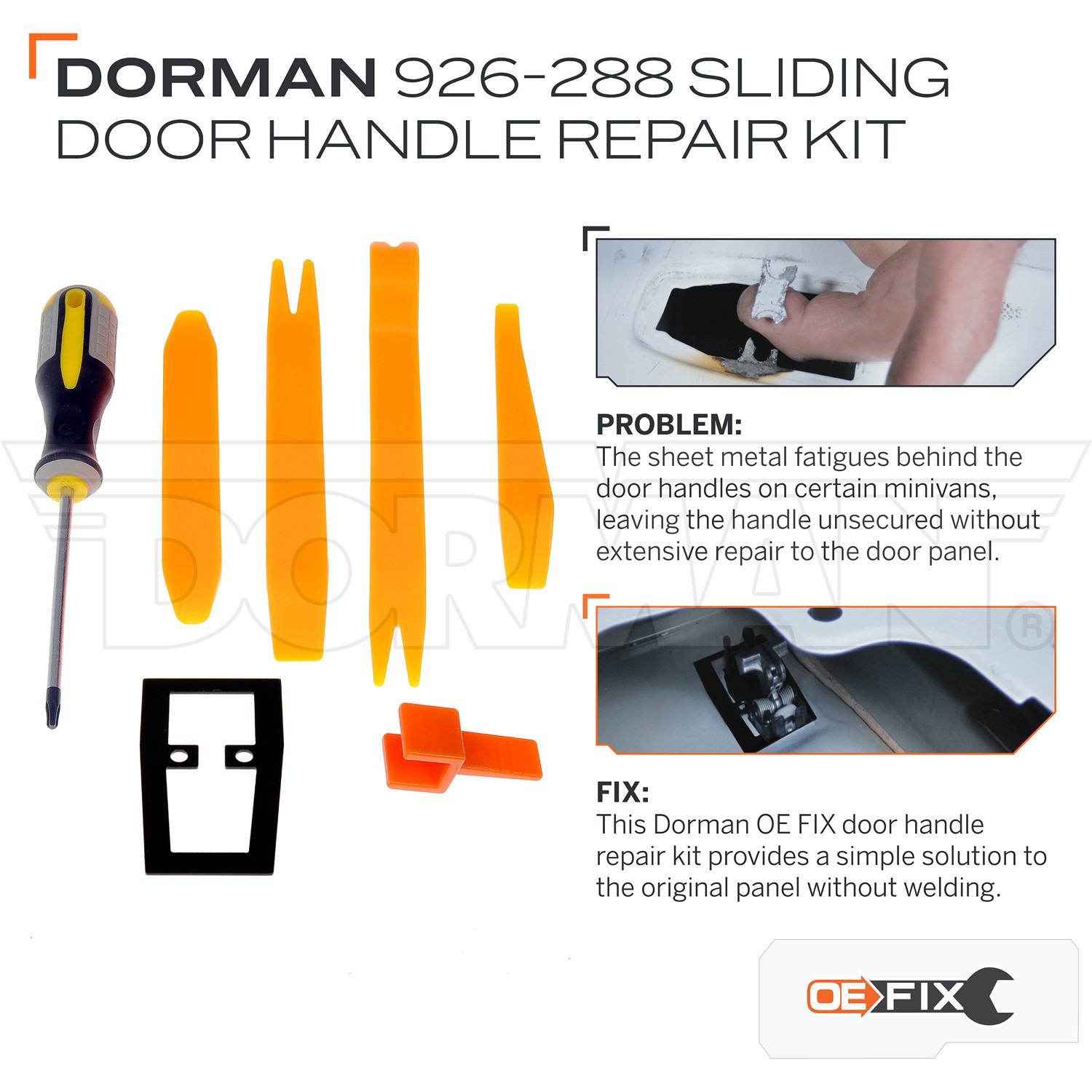 Dorman DOR-926-288 Sliding Door Handle Bracket