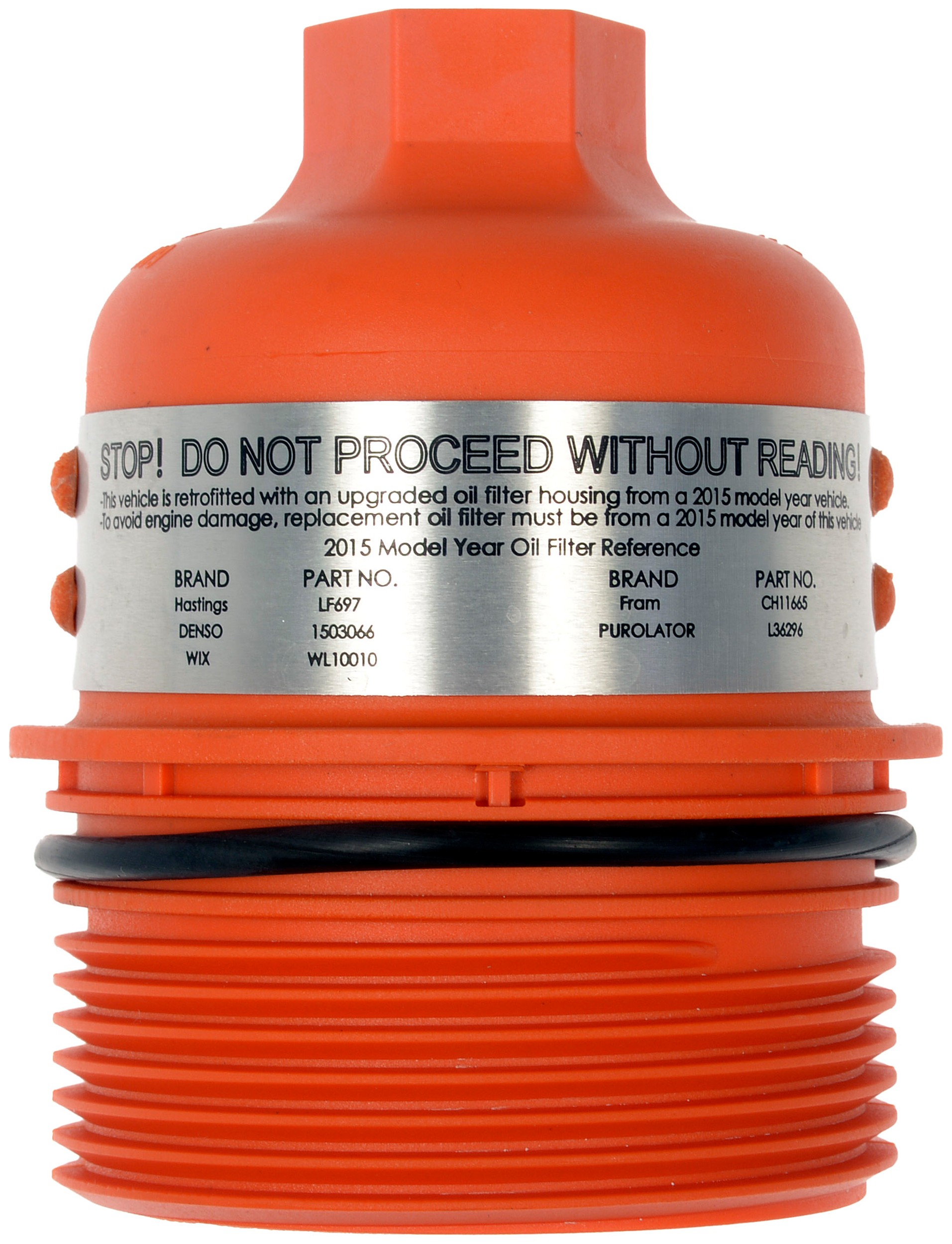 Dorman DOR-926-959 Upgraded Aluminum Engine Oil Filter Housing With Oil Cooler And Filter