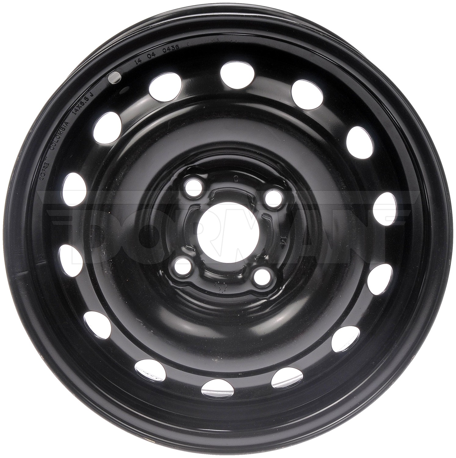 Dorman DOR-939-105 14 x 5.5 In. Steel Wheel - Image 2