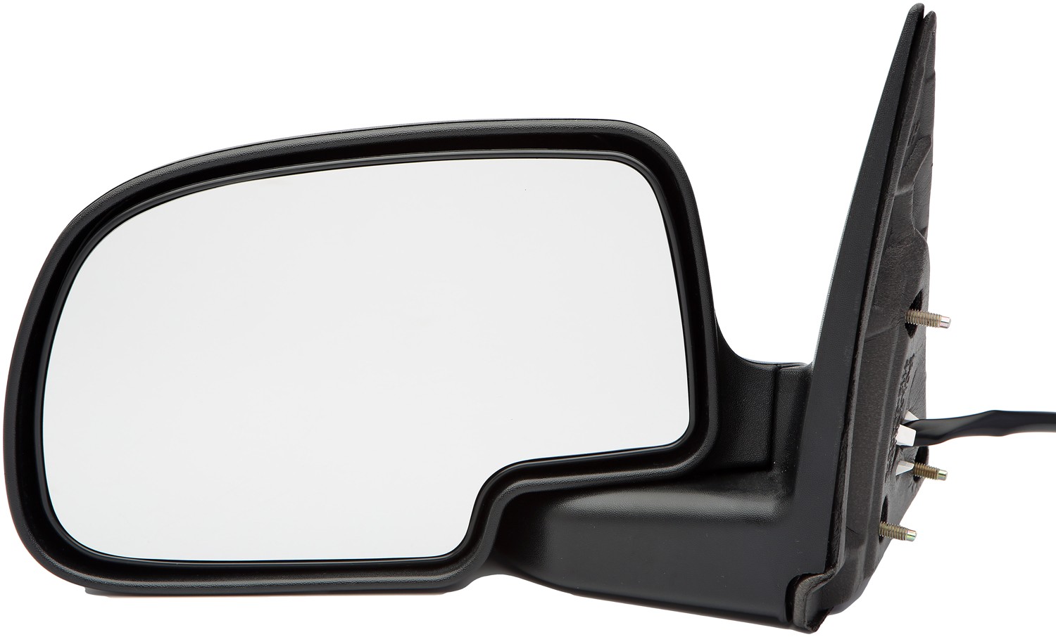 Dorman DOR-955-060 Side View Mirror - Left, Power, Non-Heated, Black And Chrome