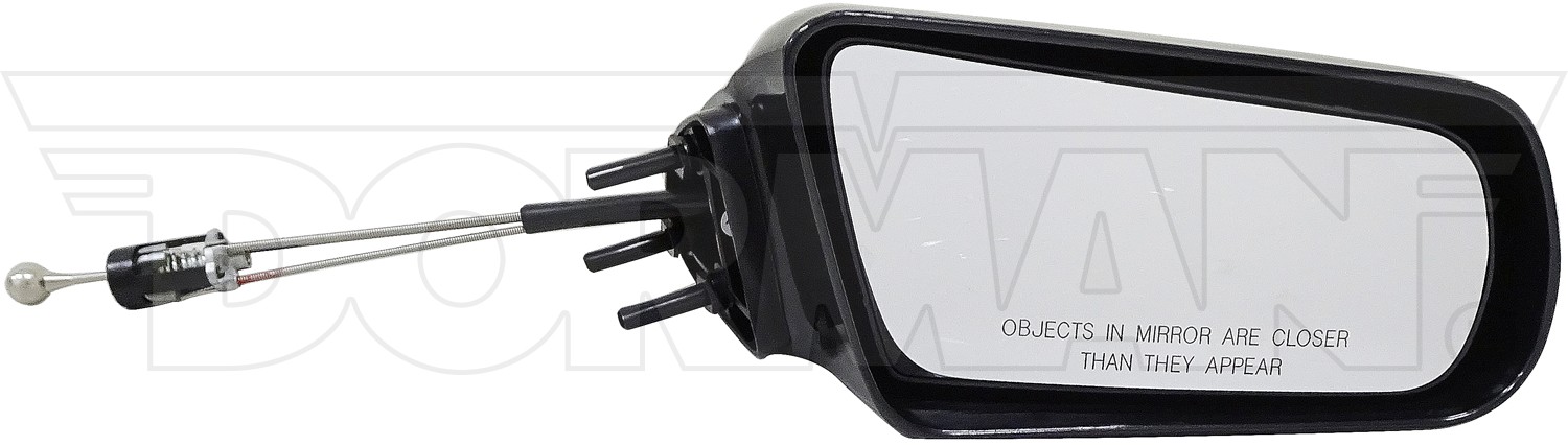 Dorman DOR-955-108 Side View Mirror - Right, Manual Remote Black