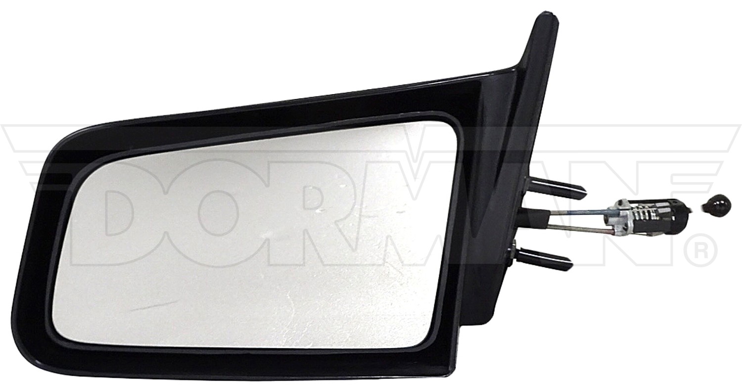 Dorman DOR-955-127 Side View Mirror - Left, Cable Controlled Black