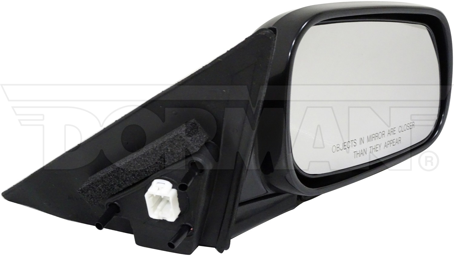Dorman DOR-955-148 Side View Mirror - Right, Power Black