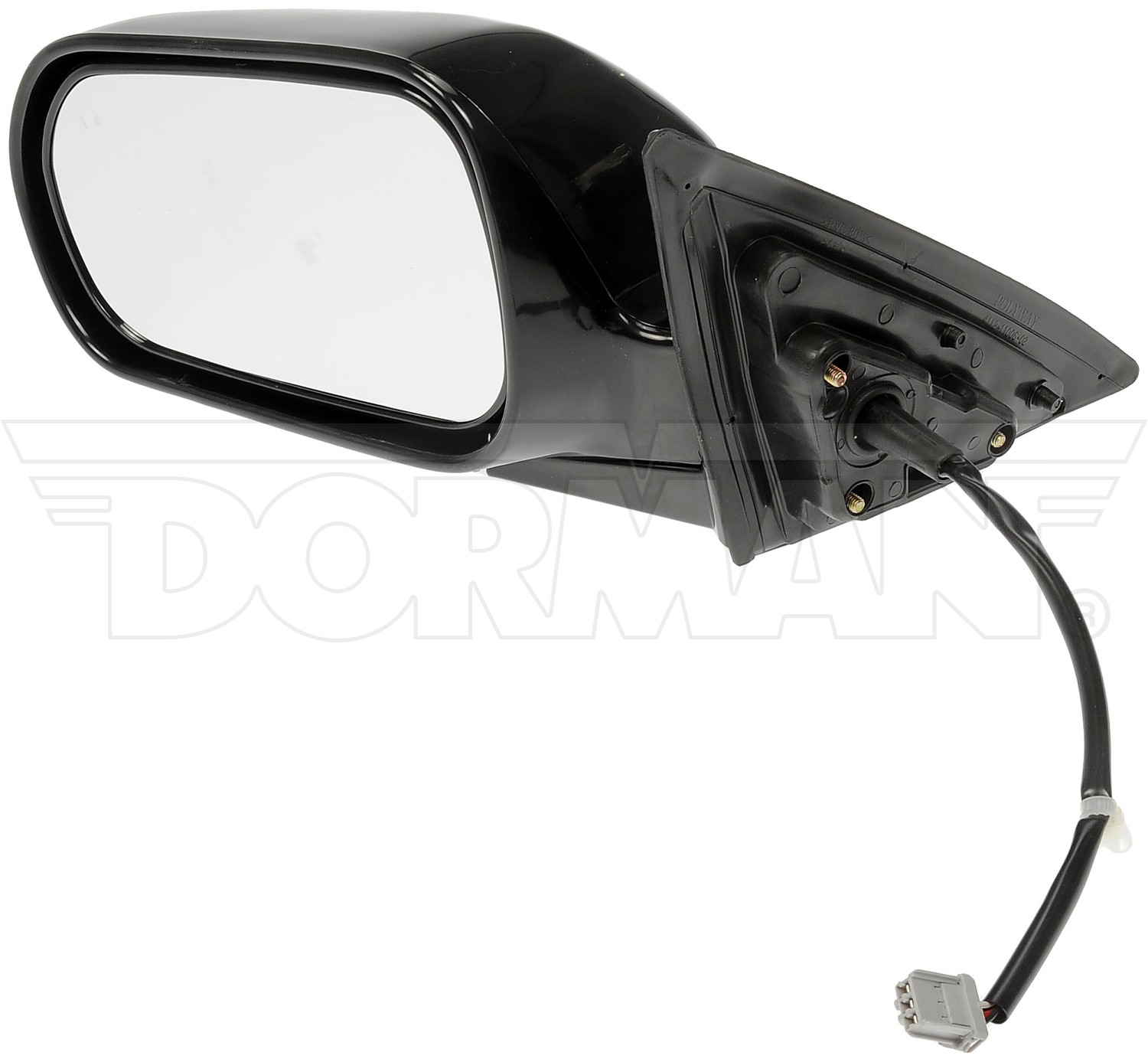 Dorman DOR-955-158 Side View Mirror - Left, Power, Black, Non-Heated, Folding