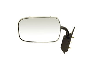 Dorman DOR-955-187 Side View Mirror - Left, Manual, Chrome + Black
