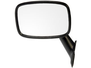 Dorman DOR-955-216 Side View Mirror - Left, Door Mount, Manual, Black