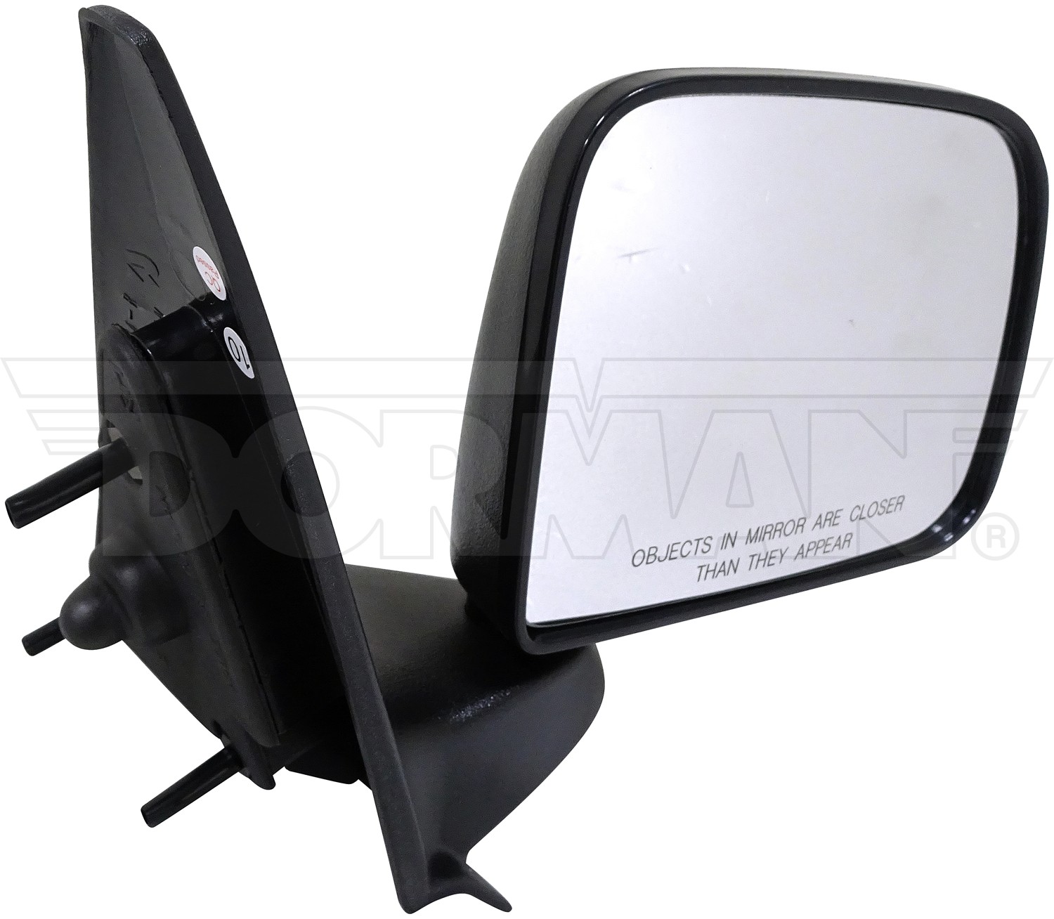 Dorman DOR-955-224 Side View Mirror - Right, Manual, Black