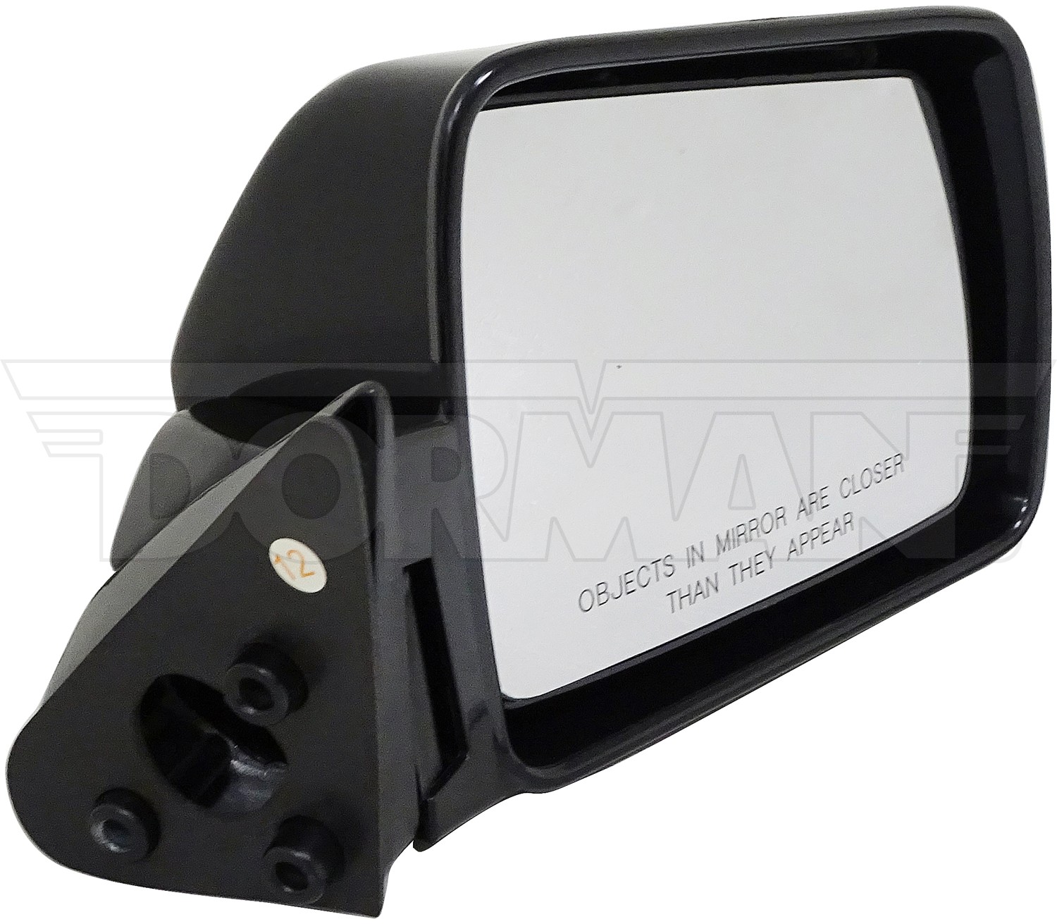Dorman DOR-955-233 Side View Mirror - Right, Manual Black