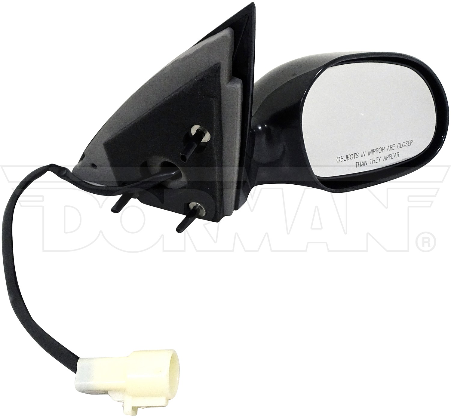 Dorman DOR-955-288 Side View Mirror - Right, Power; Non-Foldaway; Non-Heated; Black
