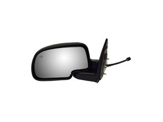 Dorman DOR-955-532 Side View Mirror - Left , Power, Black, Manual Fold