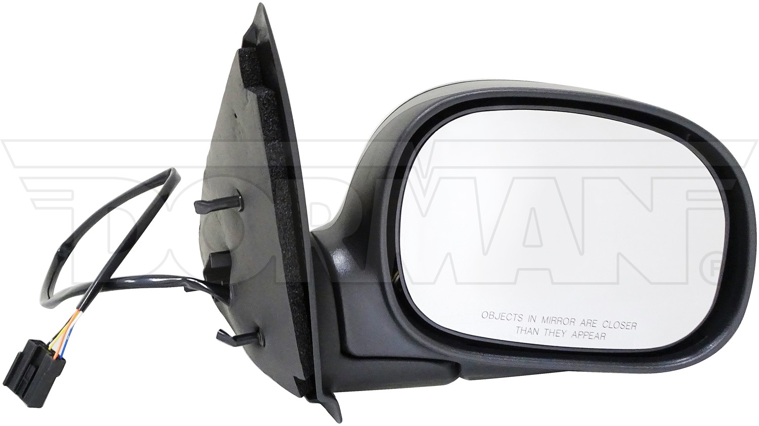 Dorman DOR-955-681 Side View Mirror - Right Power with Signal Black