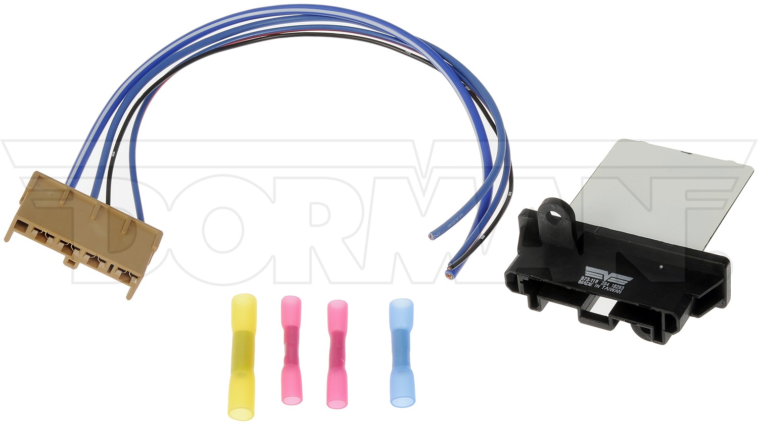 Dorman DOR-973-118 Blower Motor Resistor Kit With Harness - Image 4