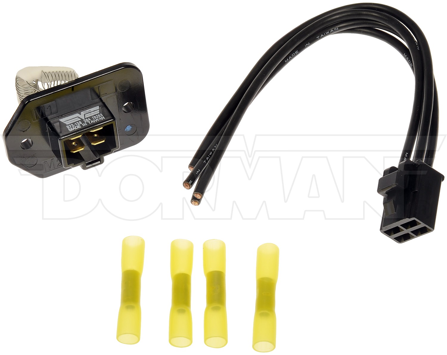 Dorman DOR-973-138 Blower Motor Resistor Kit With Harness