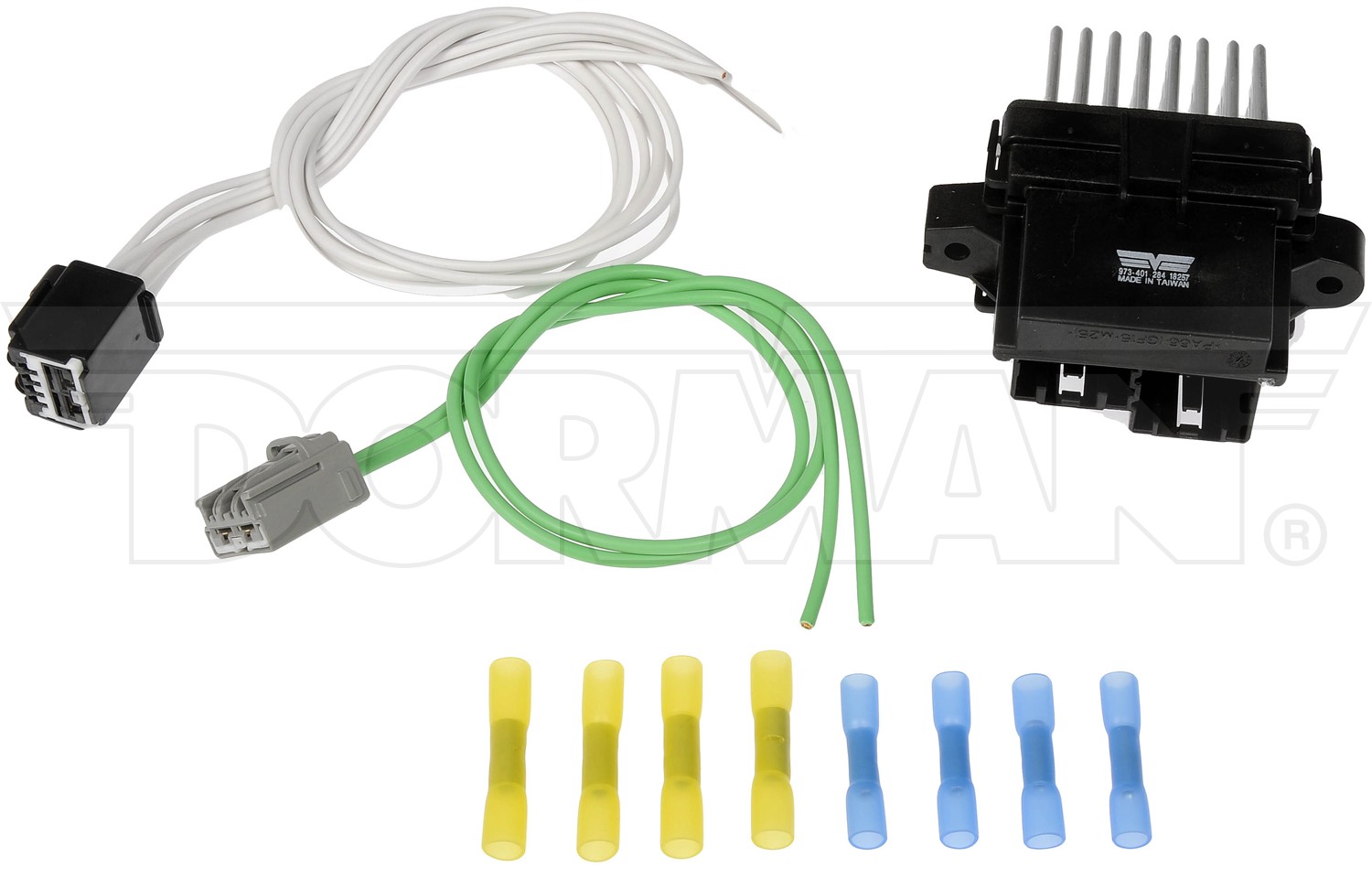 Dorman DOR-973-401 Blower Motor Resistor Kit With Harness