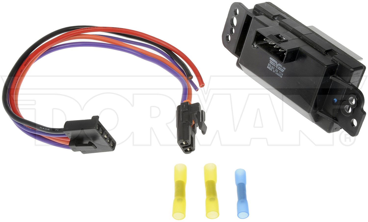 Dorman DOR-973-508 Blower Motor Resistor Kit With Harness