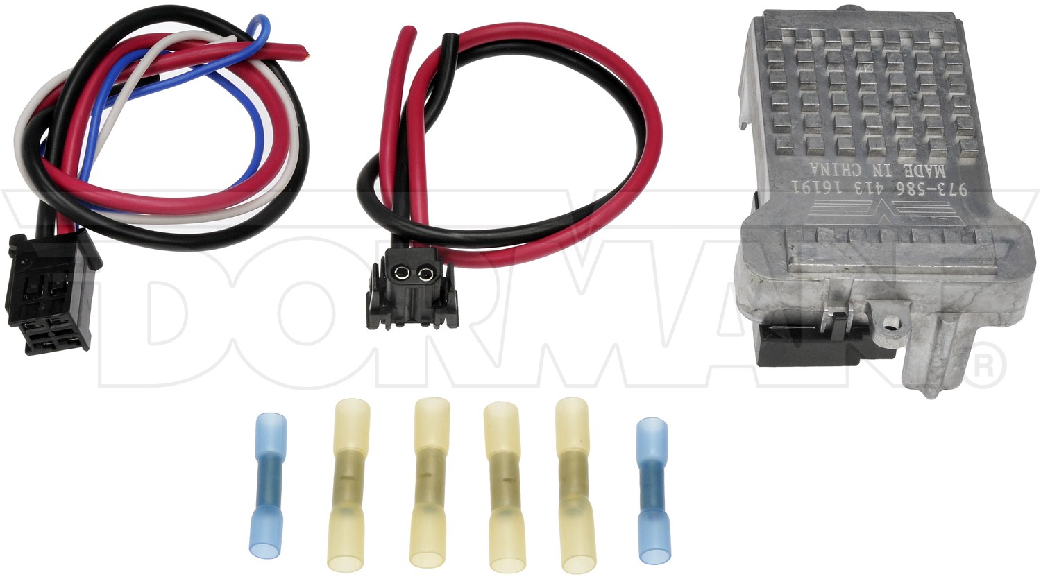 Dorman DOR-973-586 Blower Motor Resistor Kit With Harness