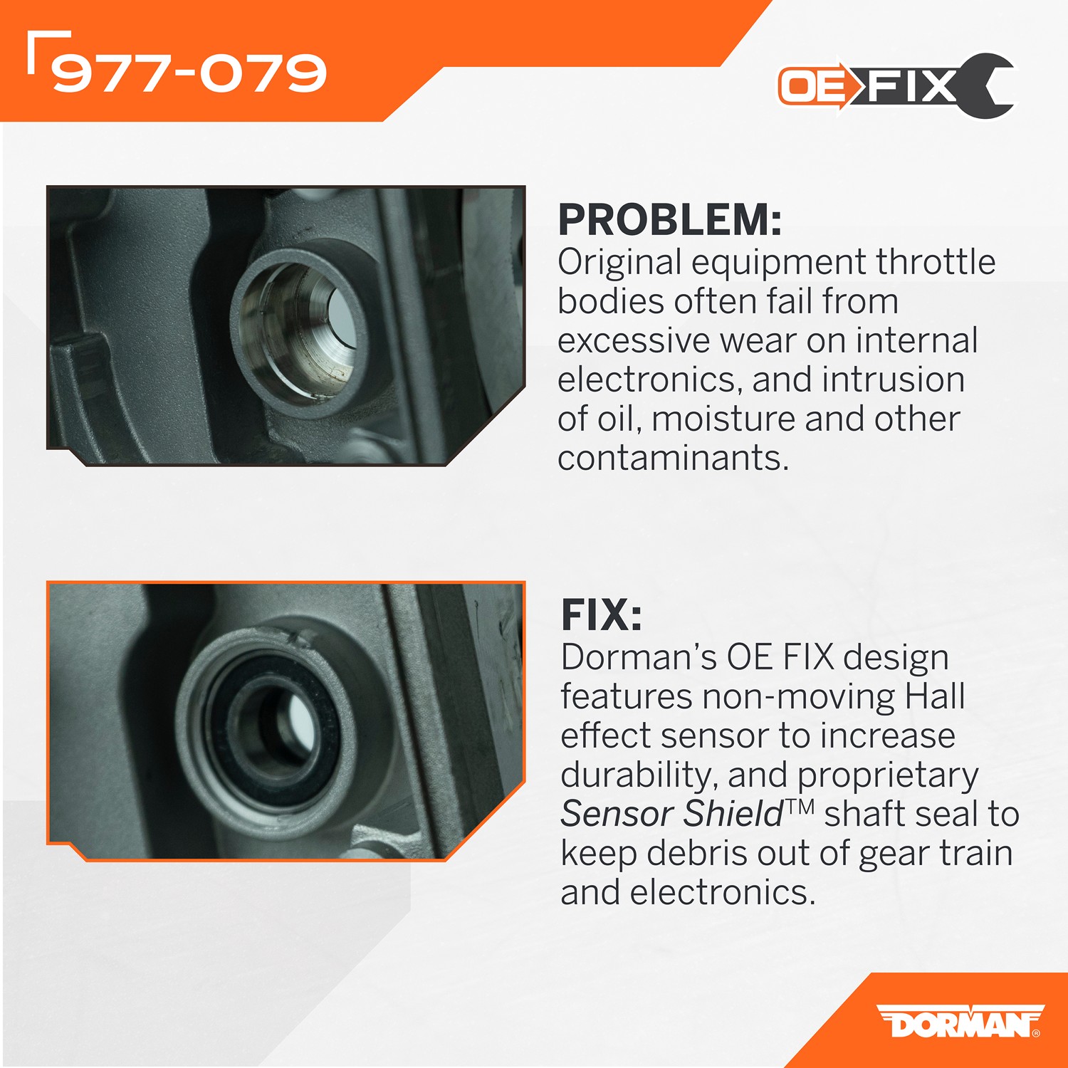 Dorman DOR-977-079 Electronic Throttle Body - Image 6