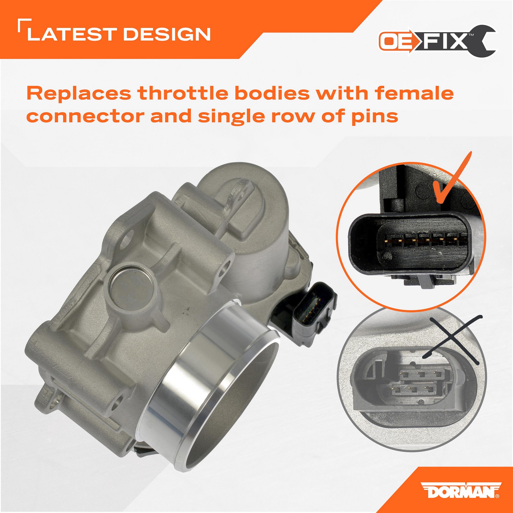 Dorman DOR-977-163 Electronic Throttle Body
