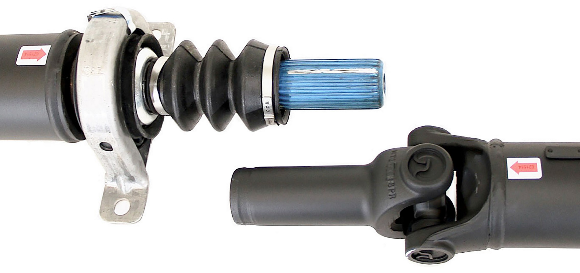 Dorman 986-684 Rear 2-Piece Steel Driveshaft Assembly