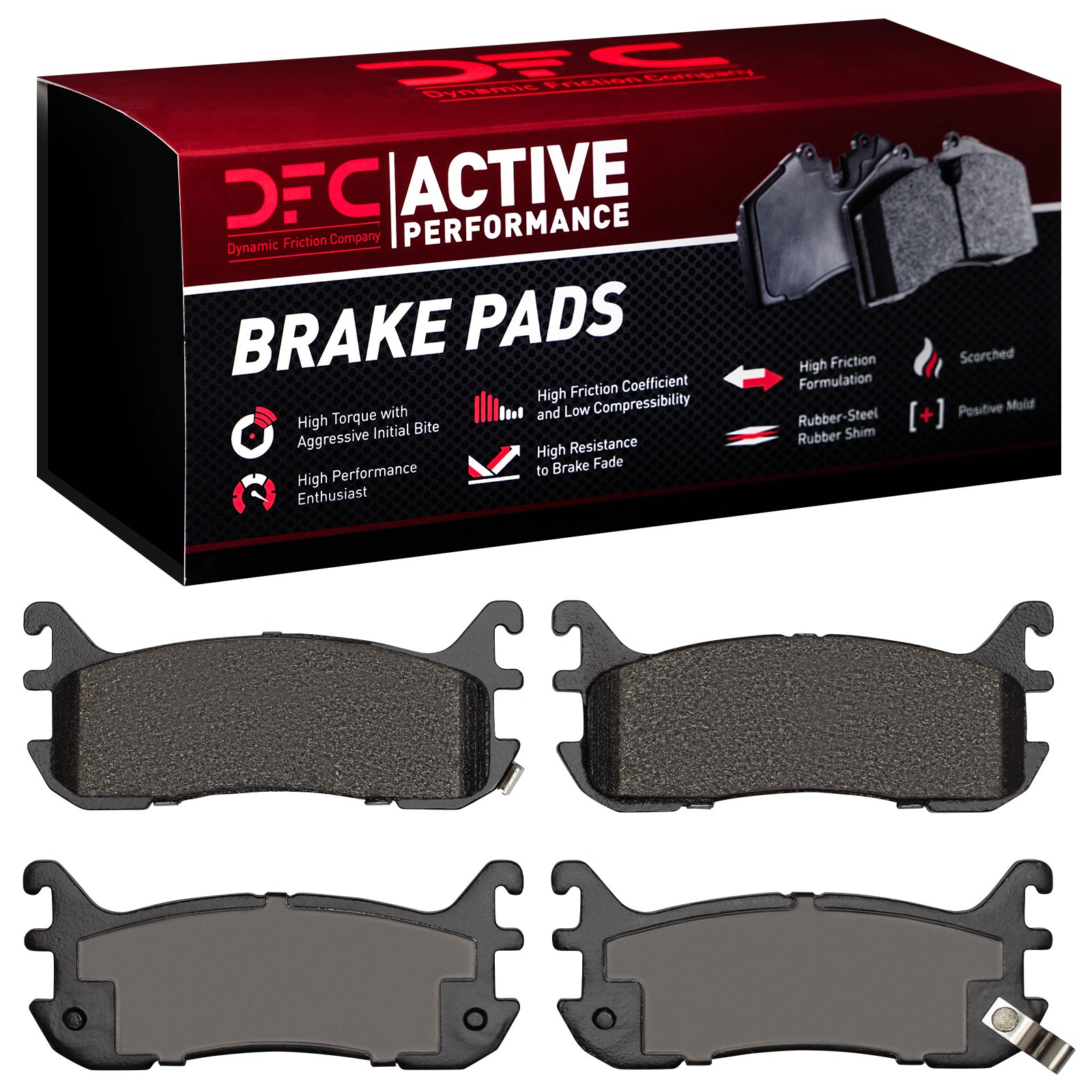 DYN 1115-0636-00 DFC Active Performance Pads - Image 2