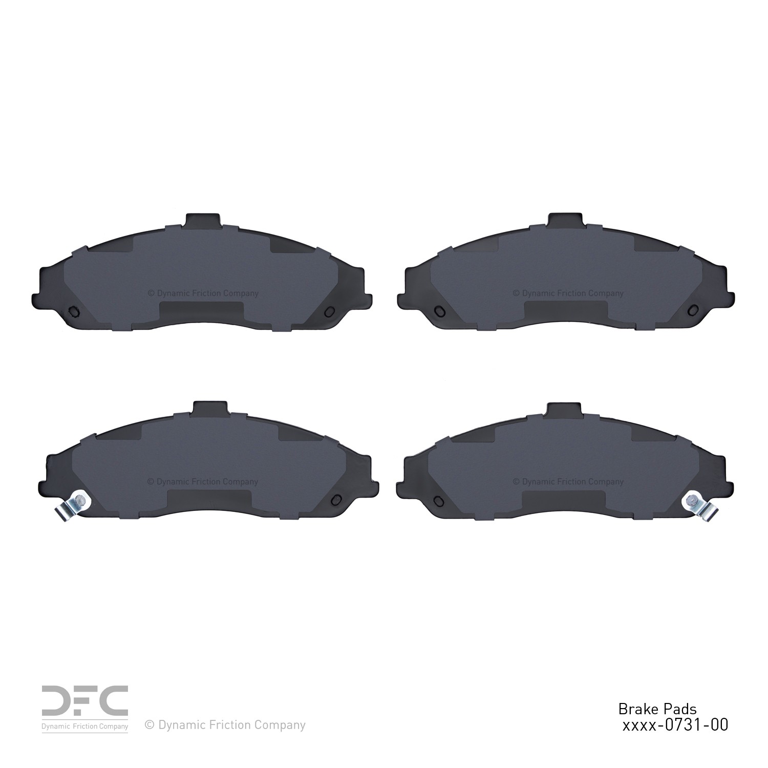 DYN 1115-0731-00 DFC Active Performance Pads