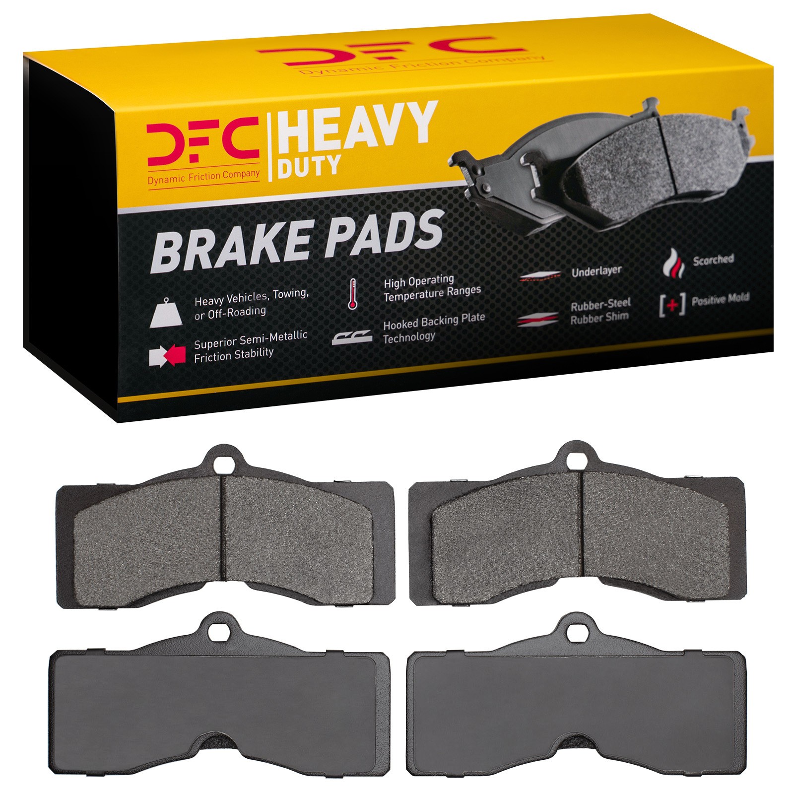 DYN-1214-0008-00 DFC Heavy Duty Pads - Image 2