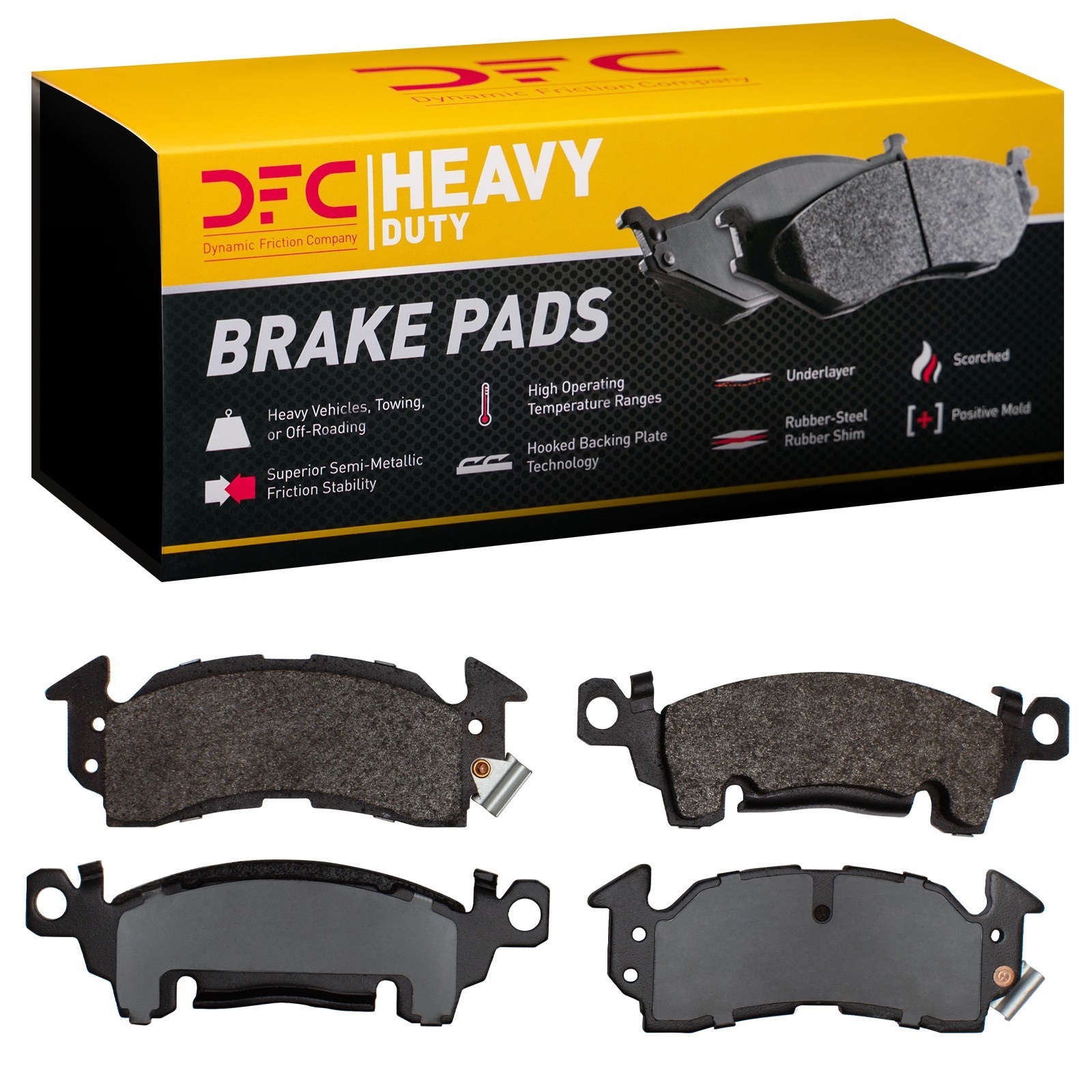DYN-1214-0052-00 DFC Heavy Duty Pads - Image 2