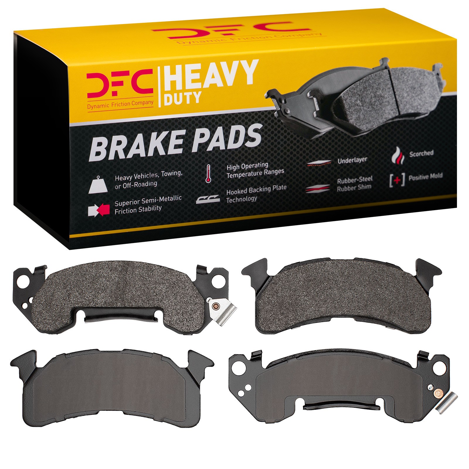 DYN 1214-0153-00 DFC Heavy Duty Pads - Image 2