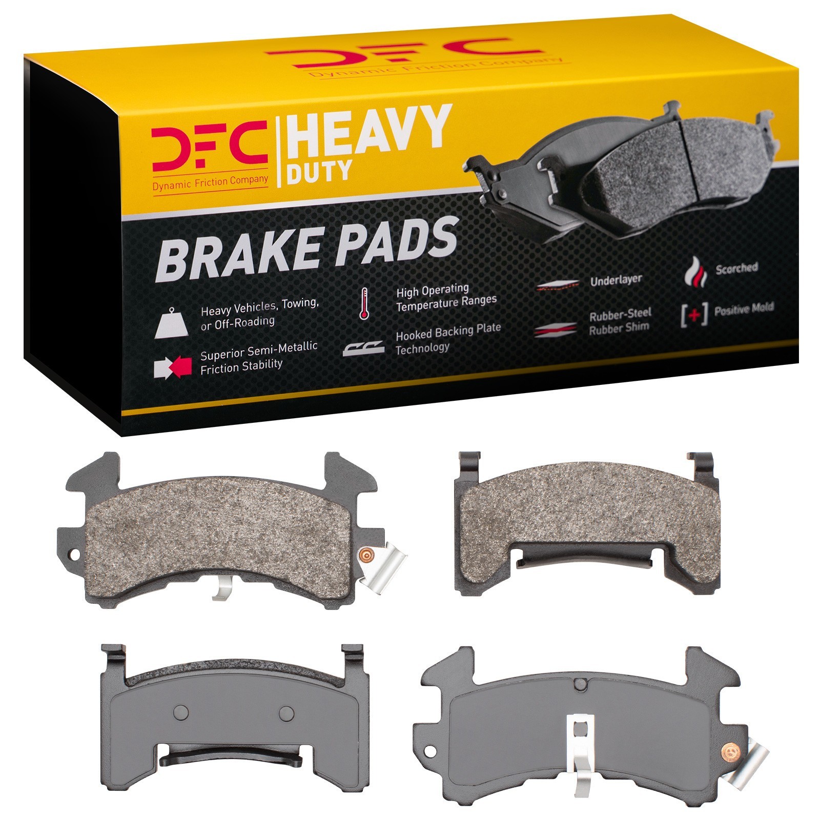 DYN 1214-0154-00 DFC Heavy Duty Pads - Image 2