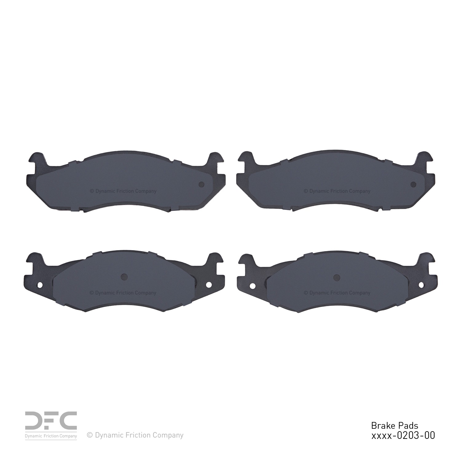 DYN 1214-0203-00 DFC Heavy Duty Pads