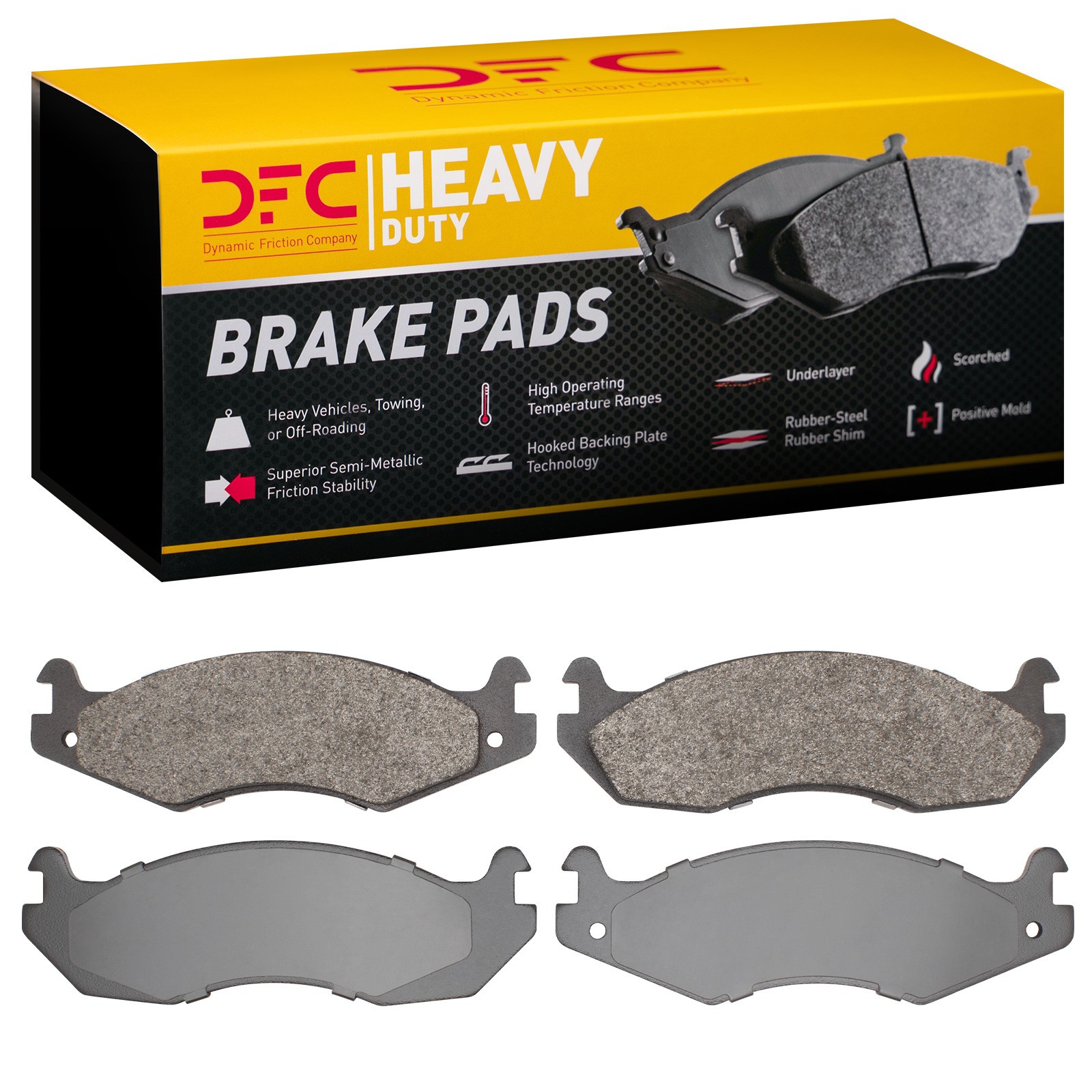 DYN 1214-0203-00 DFC Heavy Duty Pads - Image 2