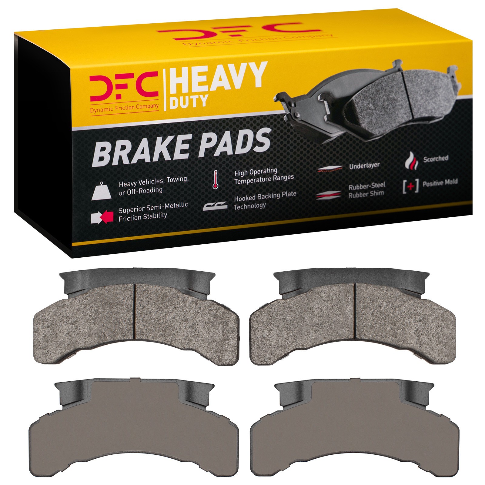 DYN 1214-0224-00 DFC Heavy Duty Pads - Image 2