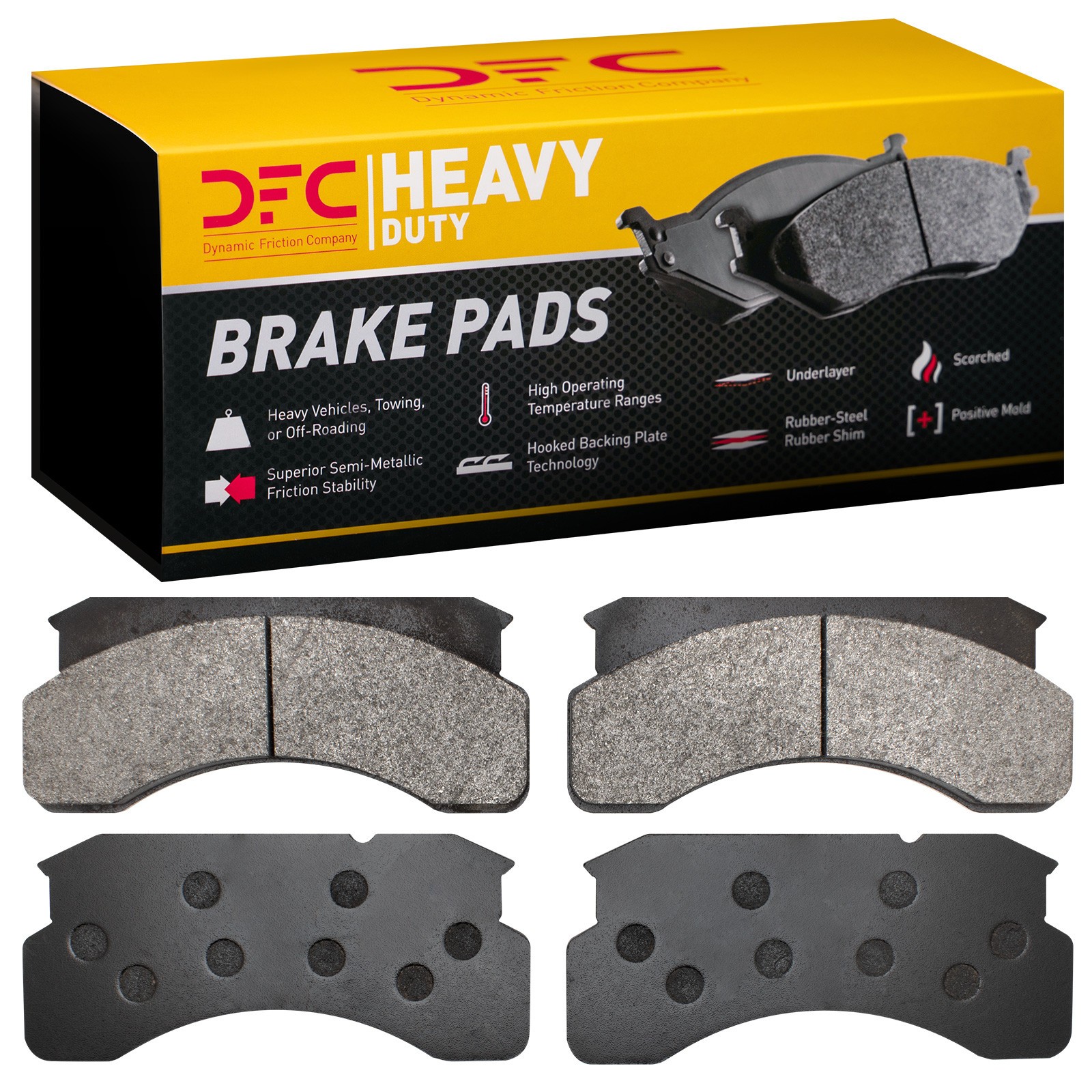 DYN 1214-0236-00 DFC Heavy Duty Pads - Image 2
