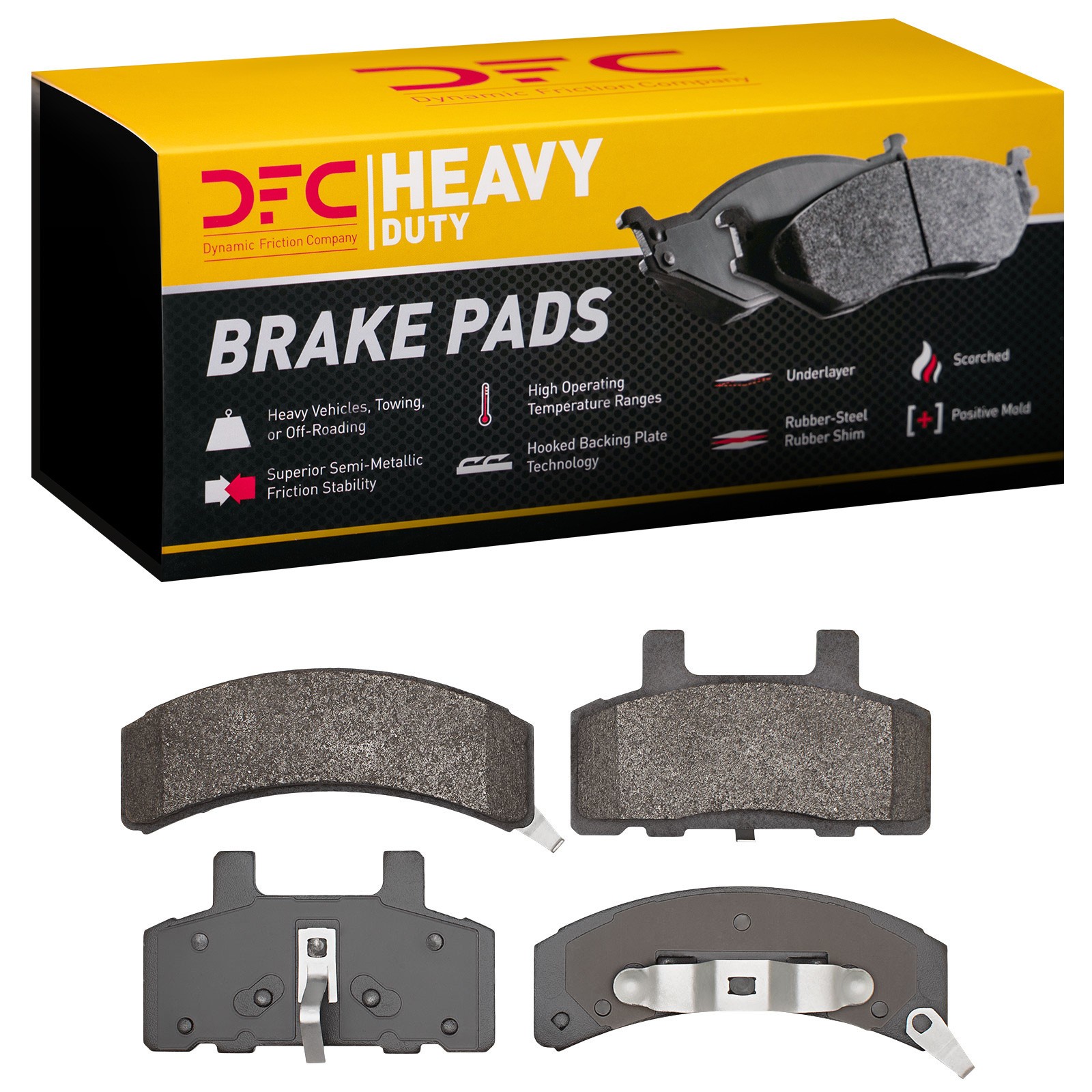 DYN 1214-0368-00 DFC Heavy Duty Pads - Image 2