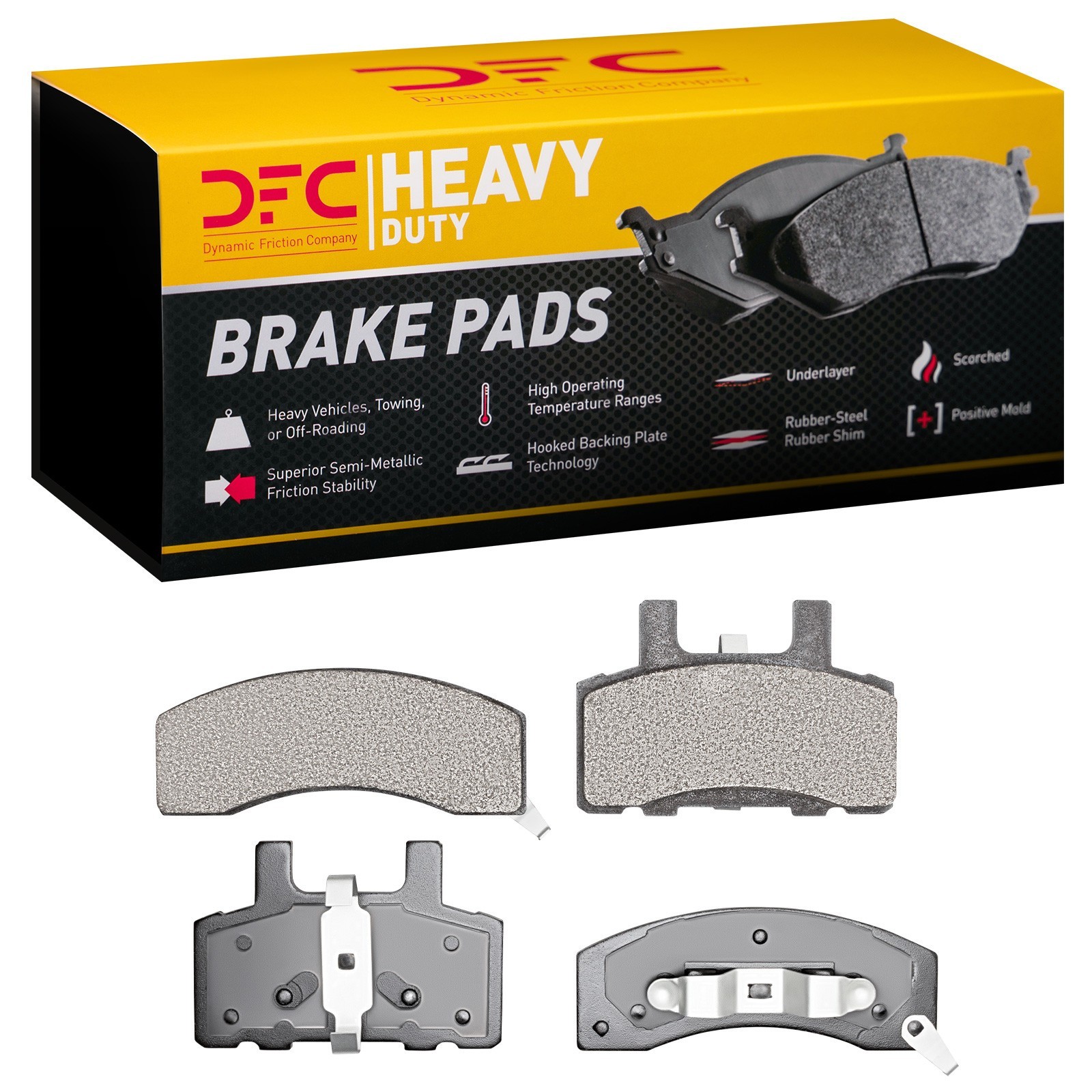 DYN-1214-0370-00 DFC Heavy Duty Pads - Image 2