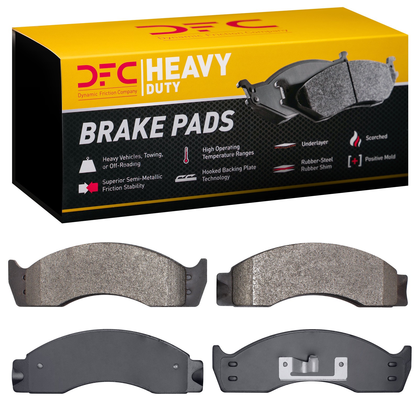 DYN-1214-0411-00 DFC Heavy Duty Pads - Image 2