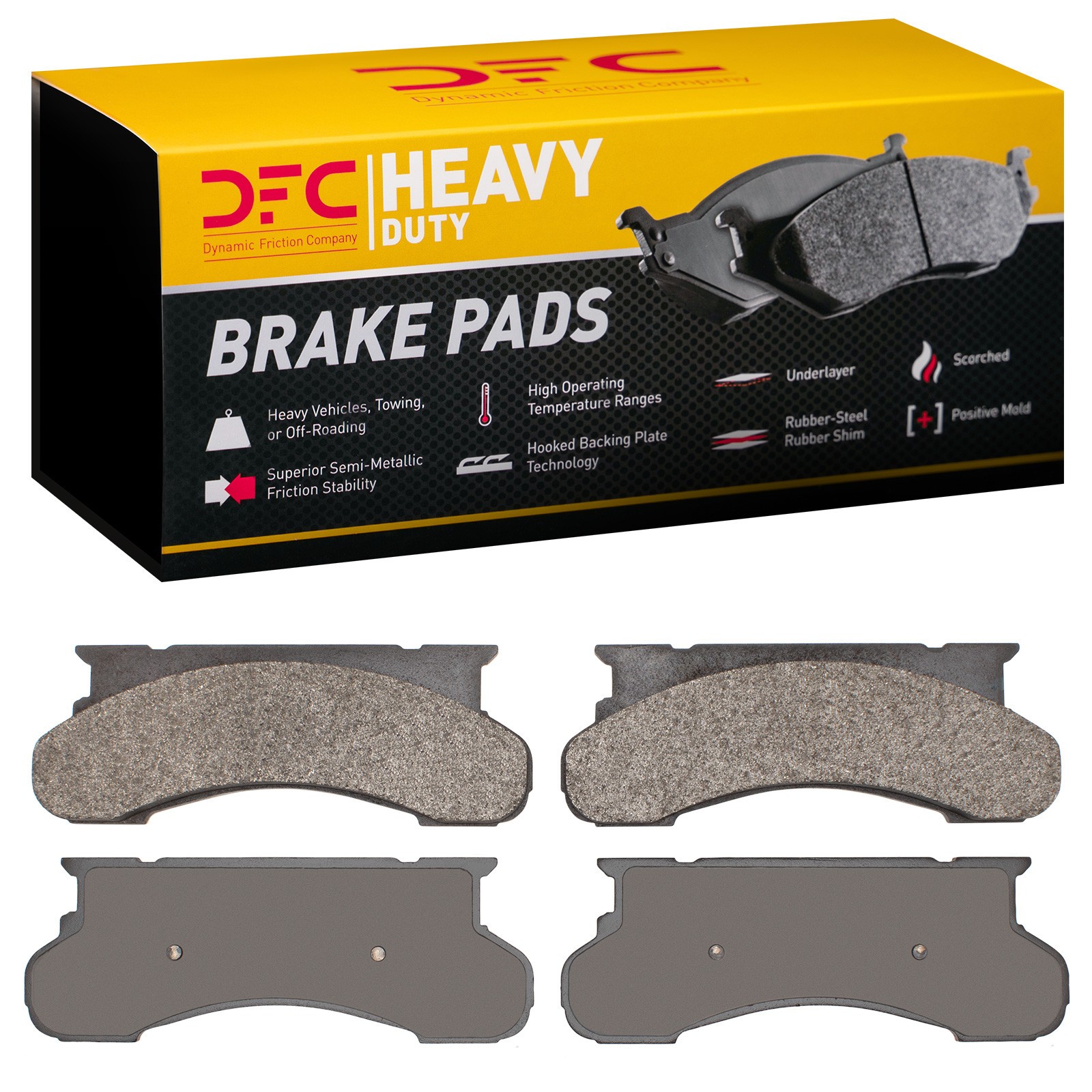 DYN-1214-0450-00 DFC Heavy Duty Pads - Image 2