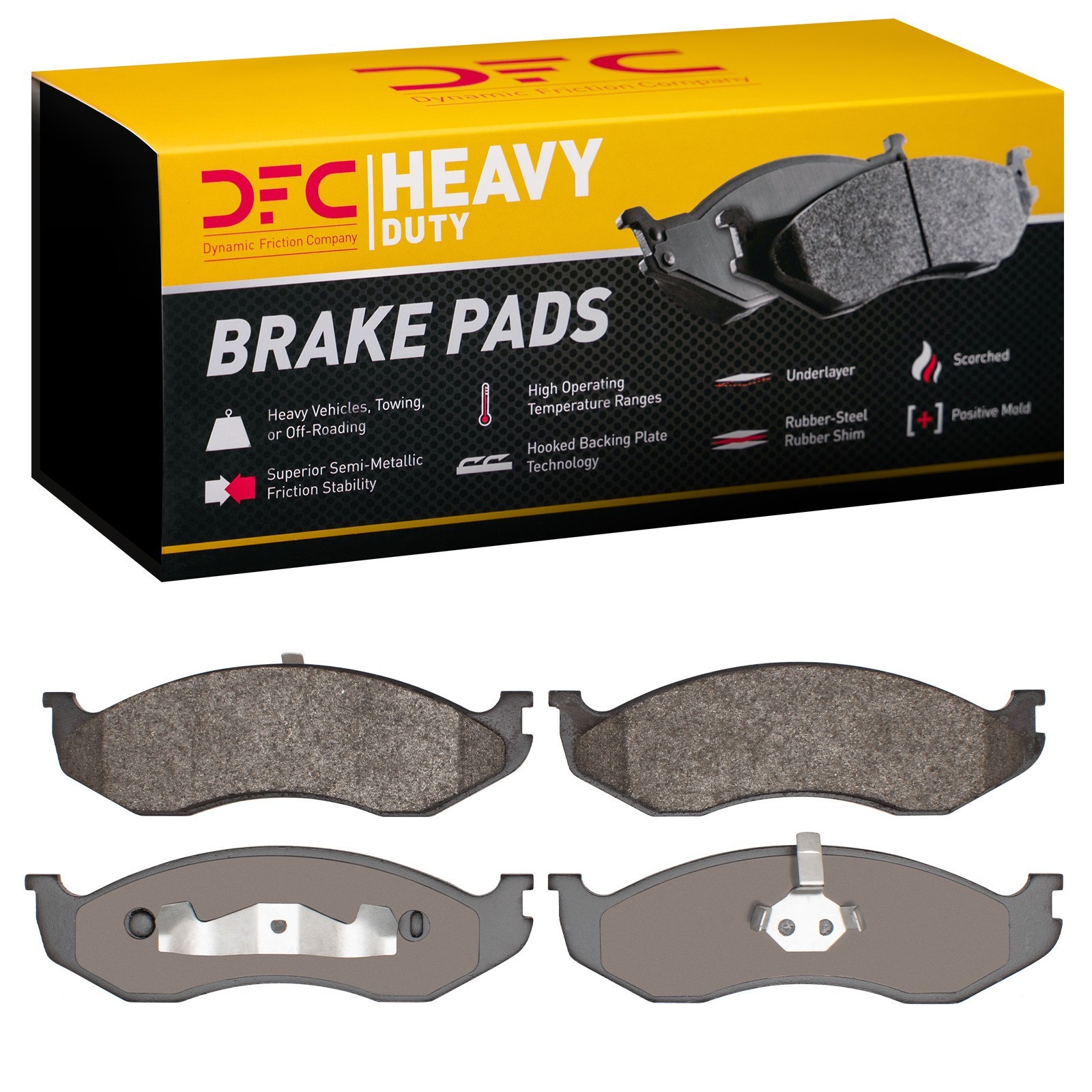 DYN-1214-0477-00 DFC Heavy Duty Pads - Image 2