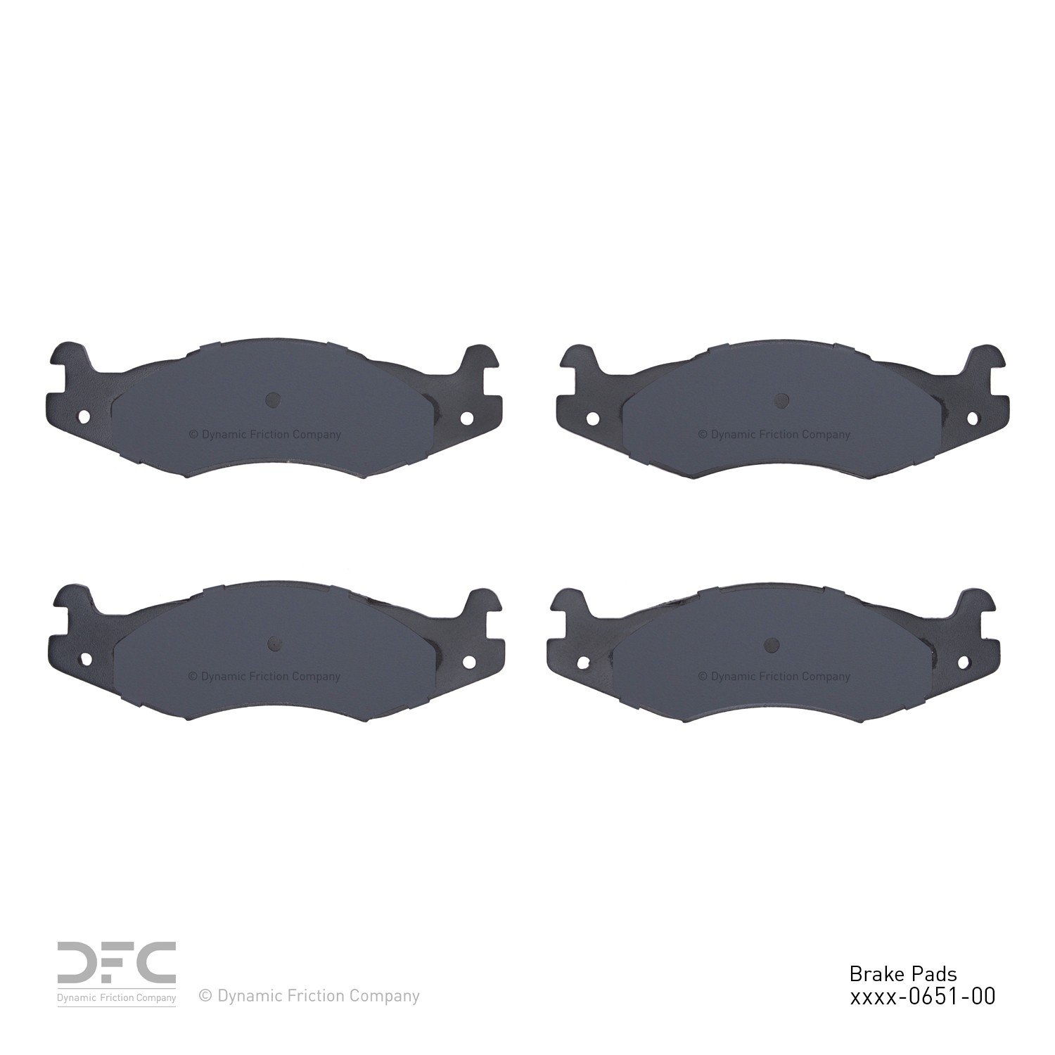 DYN 1214-0651-00 DFC Heavy Duty Pads
