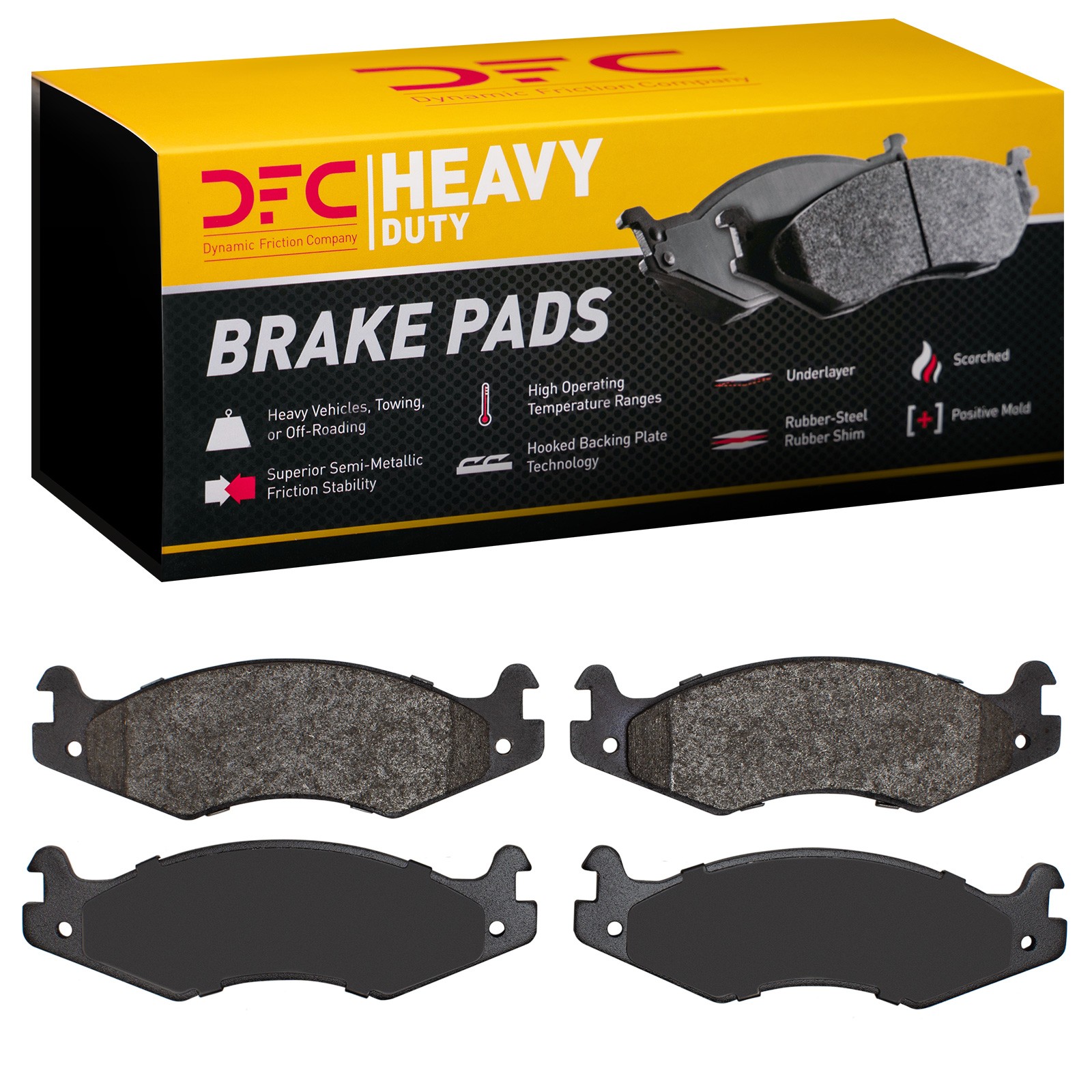 DYN 1214-0651-00 DFC Heavy Duty Pads - Image 3
