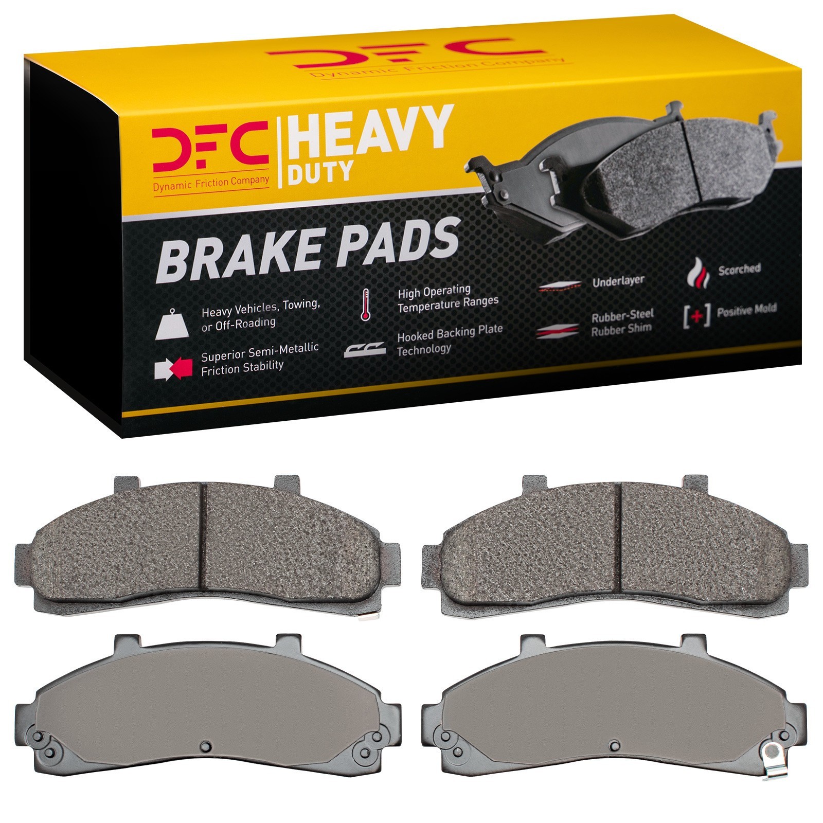 DYN 1214-0652-00 DFC Heavy Duty Pads - Image 2